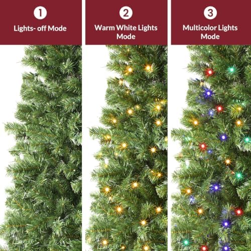 Alupssuc 6ft Classic Spruce Artificial Prelit Christmas Tree