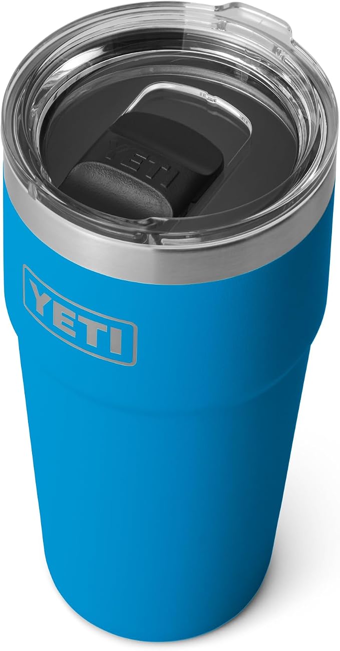 YETI Rambler 20 oz Stackable Tumbler, Stainless Steel, Vacuum Insulated with MagSlider Lid