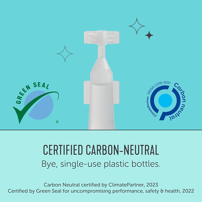 Force of Nature Activator Capsules - Concentrate Refill for Eco-Friendly, All-Purpose Cleaning and Deodorizing Spray - Kitchen, Bathroom, Toilet, Glass - Cleaning Supplies, 30 Count x 12 FL oz