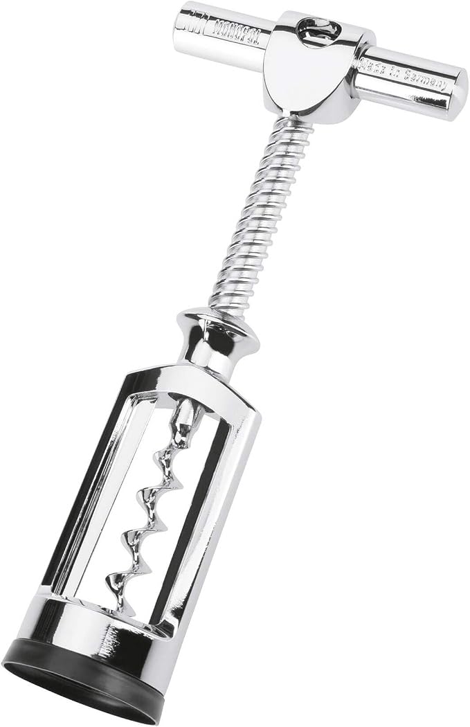 Monopol Corkscrew And Wine Opener With Cork Remover, Silver