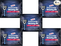 On-the-Go Shaving Kit – Disposable Razor, Shaving Cream, Washcloth & Aftershave Wipe – Travel Friendly, Grooming Essentials for Hygiene when on the Go - Black (5)