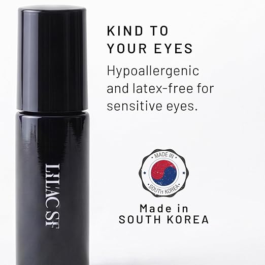 Lilac St Eternal Bond Lash Cluster Glue, Waterproof Brush Tip, Black, Mini | Quick-Drying Lash Adhesive for Eyelash Clusters with Long-Lasting Flexible Hold, Trial & Travel Size