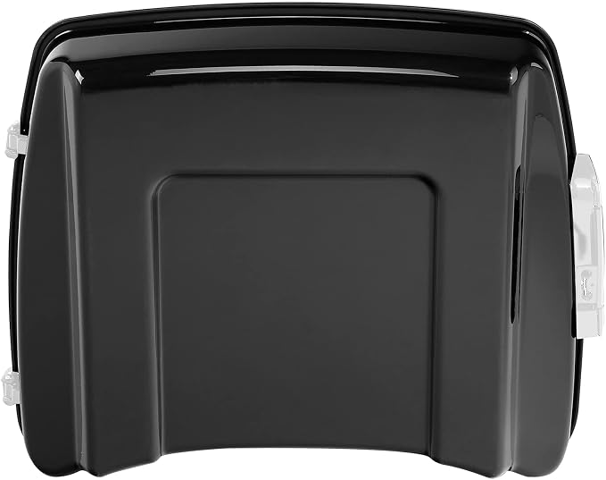 Black Earth 5.5" Razor Trunk W/Latch Key Fit For Harley Touring 2014-2025 CVO Road King Road Glide Street Glide Electra Glide Ultra Limited Pack