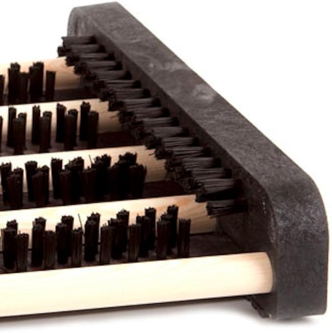 Boot Scraper / Shoe Scrubber - Doormat Scraper with Brush