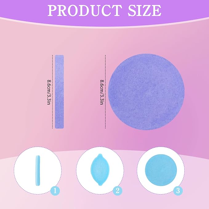 1200 Pieces Compressed Facial Sponges,Women Exfoliating Makeup Removal Sponge Pads for Women Estheticians Spa Face (8 Colors)