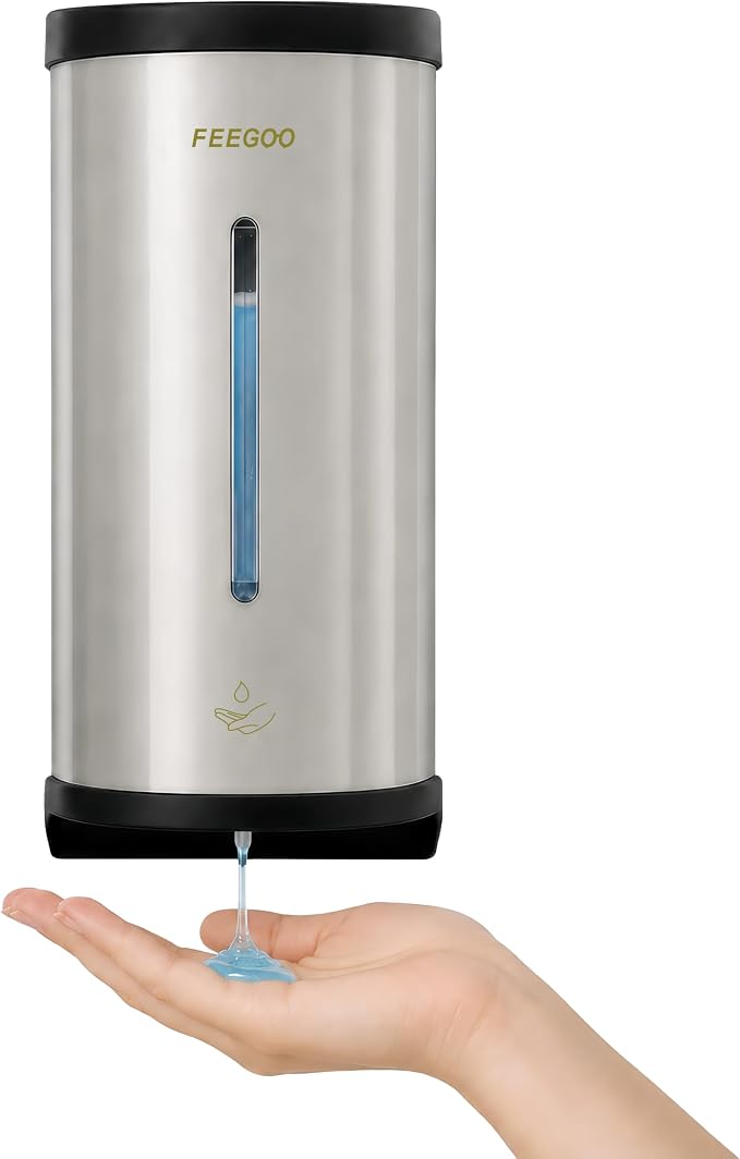 Automatic Soap Dispenser, 27 fl oz Stainless Steel Wall Mounted