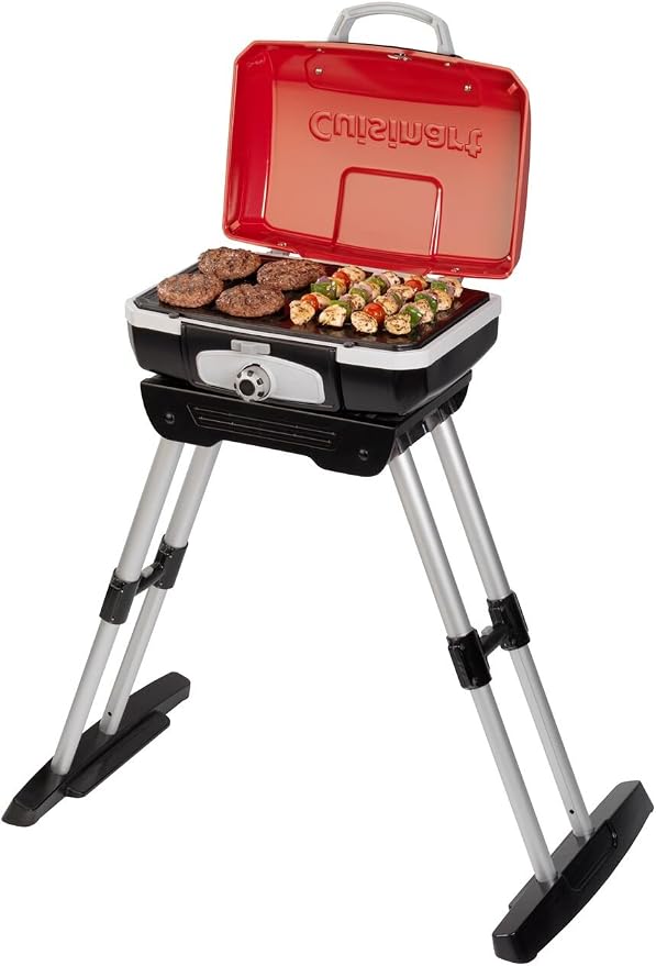 Cuisinart Gas Grill w/VersaStand, Petite Gourmet, Portable, 5,500 BTU