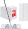 Upgraded Thickened XL Dry Sweeping Cloths - Disposable Mop Refills Compatible with Sweeper | Pet-Friendly for Hardwood Floor Dust & Floor Cleaning(60Count)