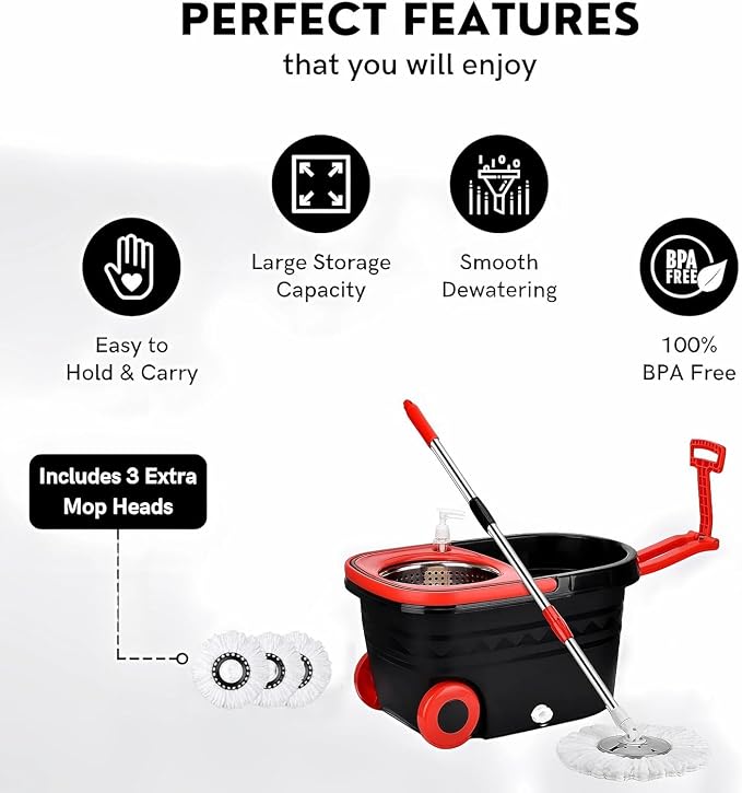 Spin mop Bucket