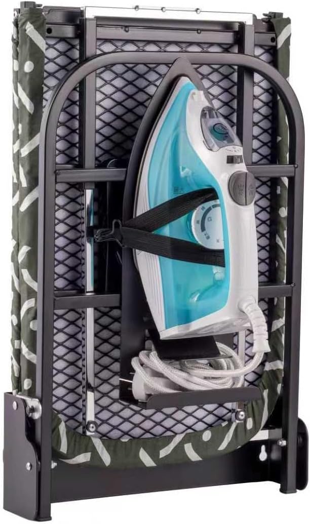 Wall-Mounted Steel Farme Folding Ironing Board (Ironing Board with Holder)