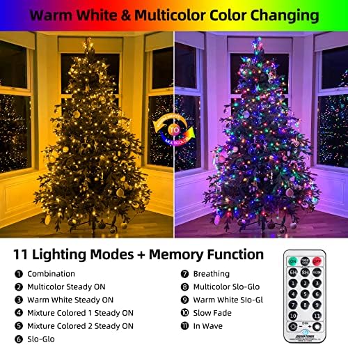 MZD8391 262FT 800LED Color Changing Christmas Light,Christmas Tree Light