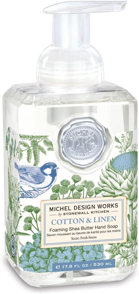 Michel Design Works Foaming Hand Soap, Cotton & Linen