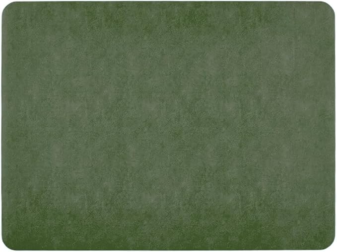 TYUU Bathroom Mat Quick Dry, Bathroom Rugs Non Slip Washable Thin Absorbent Bath Mat Fits Under Door Bathroom Floor Mat Perfect for Bath, Shower, or Sink 36"x48" Sage Green