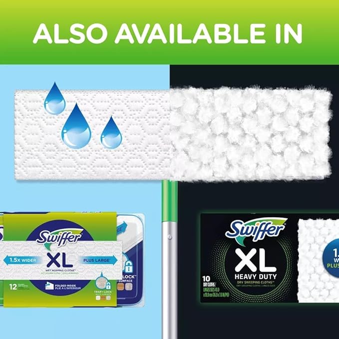 SWIFFER SWEEPER X-LARGE Disposable Sweeping Cloths, 16-Count Boxes (PACK OF 6)