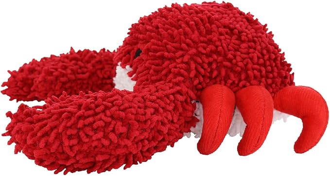 MIGHTY® 2 Pack Microfiber Medium Crab Dog Toys | Ultra Durable Plush Toy with Multiple Layers & Reinforced Seams , Washable and Floats , Mighty® Construction
