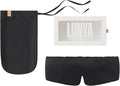 Lunya Women's Washable Silk Sleep Mask LUSK7000, Immerse Black, L | Washable Silk