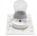 STALTWO 1 Gallon Automatic Dog Water Dispenser, Non-Slip Mat, BPA-Free | Pet Water Dispenser, Large Capacity Water Feeder for Cats and Dogs, Refill Less Often