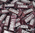 Hershey's Milk Chocolate Bars, Individually Wrapped Snack Size Chocolate Candy, Original Hershey Bars, Bulk Pack Of 2 Pounds