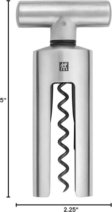 ZWILLING Sommelier Corkscrew Wine Opener, Stainless Steel