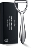 Y Vegetable Peeler, Ultra Sharp Stainless Steel Potato Peeler for Fruits and Vegetables, Serrated Blade Kitchen Peeler with Ergonomic Non-Slip Handle