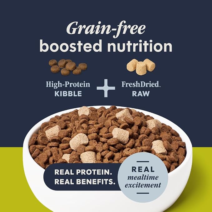 Instinct RawBoost Healthy Weight, Dry Cat Food + Freeze Dried, 10 lb. Bag | High-protein kibble with FreshDried raw bites, supports weight management, cage-free chicken, minimally processed