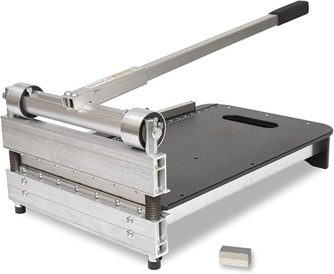 MARSHALLTOWN Bullet EZ Shear 13 Inch Marksman Flooring Cutter, Professional-Grade Vinyl Plank and LVP Shear, 90-Degree and 45-Degree Cuts, Laminate Floor Cutter, Assembled in USA, ES00-1113
