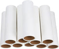 Lint Roller Refills 10 Rolls 38mm Core Sticky Tape Replacement for Pet Hair, Carpet, Upholstery and Clothes Lint Remover, Household Laundry Cleaning Accessory