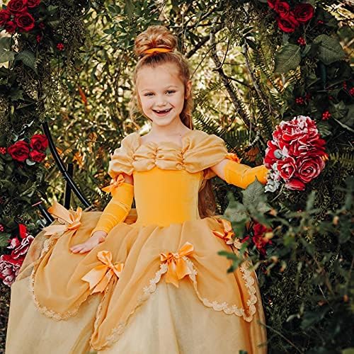 Girls Cinderella Costumes Halloween Princess Dress Up Fancy Birthday Party Ball Gown