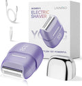 Electric Shaver for Women Waterproof Mini Electric Razors for Women - Cordless Foil Shaver for Hair Removal, Legs, Face, Body, Bikini,Sensitive Skin, Razor for Teen Girls (Purple, Premium)