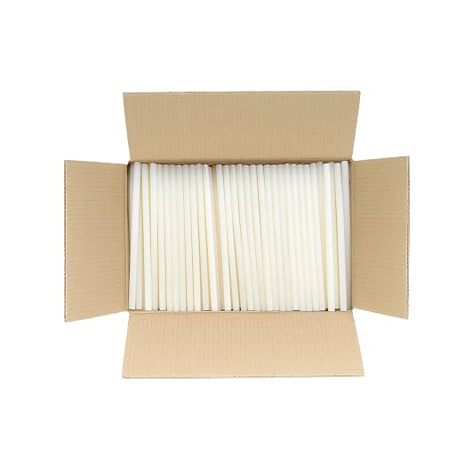 ASA Hot Glue Sticks 7/16" x 10" Full Size, 25lb Box, 472 Ct | Fits standard full-size glue guns. Reliable bond for packaging and woodworking projects. 25 lb bulk box, 472 sticks included.