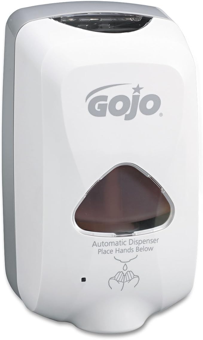 GOJO TFX Touch-Free Soap Dispenser, Dove Grey, for 1200 mL GOJO Soap Refills (Pack of 1) - 2740-12