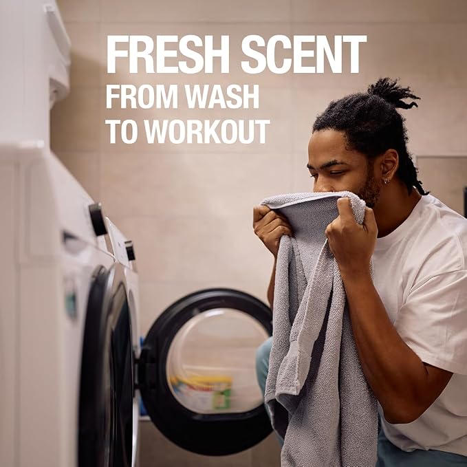 HEX Performance Fabric Booster, Fresh Scent, 100 Loads (Pack of 2) – Activewear Fabric Conditioner Alternative for Softness, Stretch & Odor Control, Sensitive Skin Safe, HE Compatible, Eco-Friendly