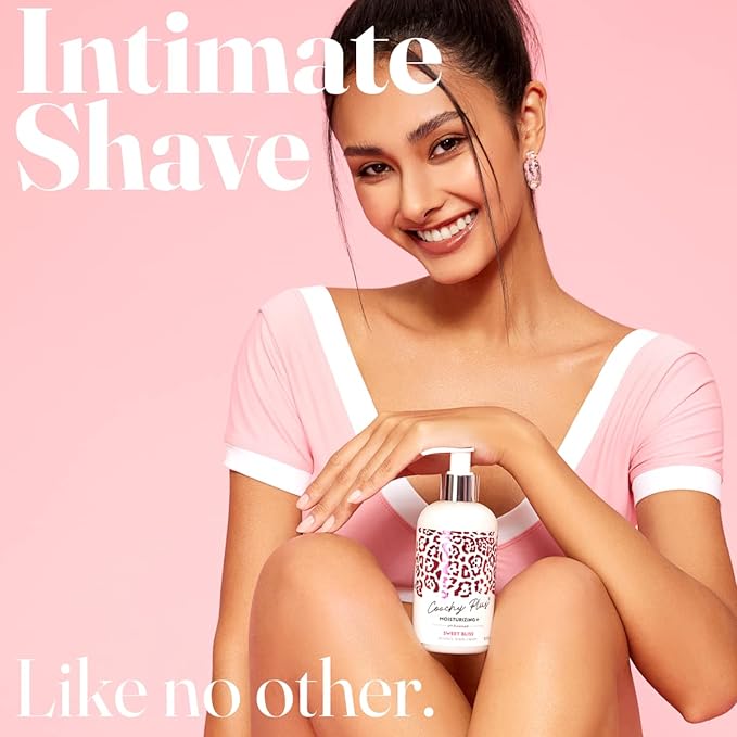 IntiMD Coochy Plus Intimate Shaving Cream SWEET BLISS For Pubic, Bikini Line, Armpit - Rash-Free With Patent-Pending MOISTURIZING+ Formula, Prevents Razor Burns & Bumps, In-Grown Hairs 8.5oz (1-Pack)