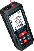 MILESEEY Laser Measurement Tool, 229Ft Laser Measure with Digital Angle Level, Laser Tape Measure with Phone App, Record Data and Make Your own Sketch Support Hand-Drawn Plan/Draw on Picture
