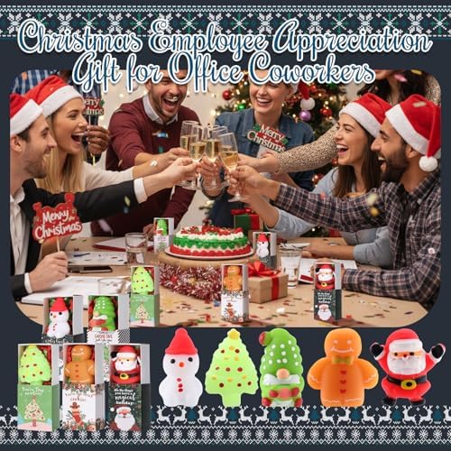 20 Sets Christmas Relief Gifts Bulk Favors Prizes for Adults Coworkers
