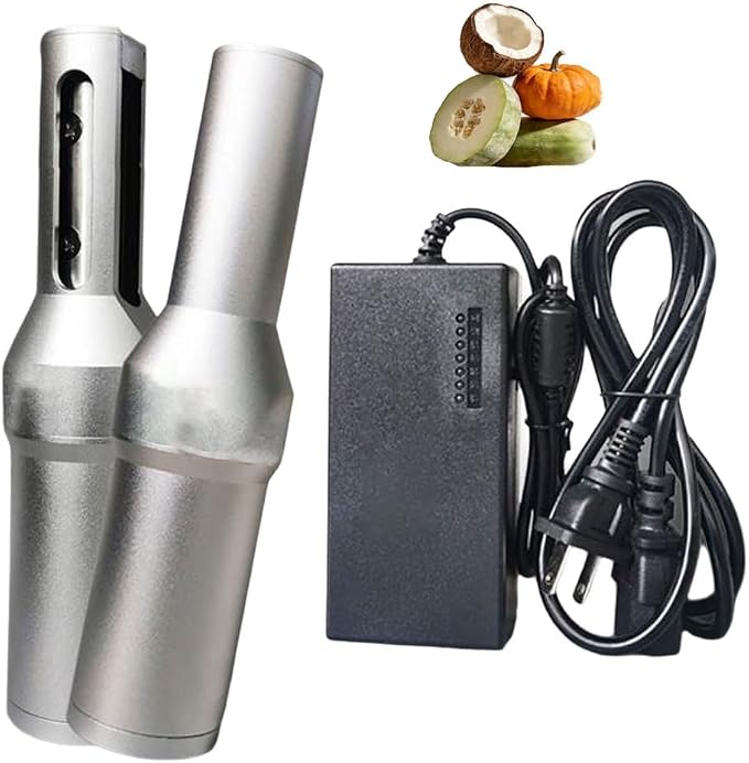 Professional Electric Sugarcane Peeler, Stainless Steel Coconut Cutter Tools, Simple And Easy To Use, Speed 6000~12000RPM, for Coconut Winter Claw Pineapple