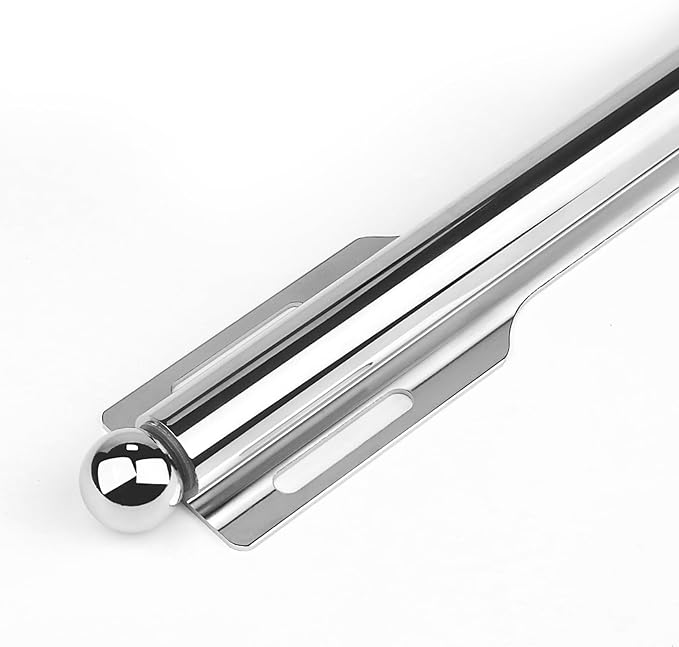 12" Valet Rod for Closet Pull Out (2 Pack, Chrome)