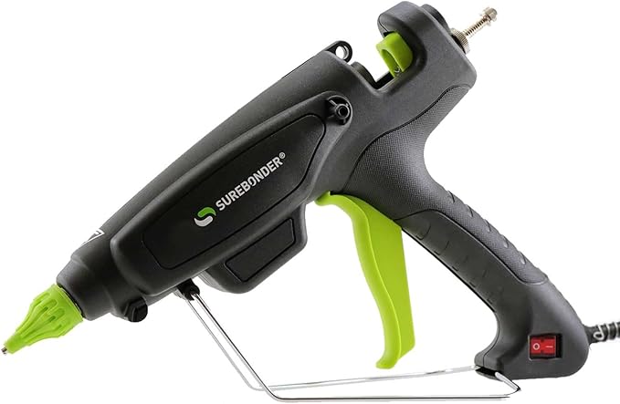 Surebonder PRO2-220HT Professional High-Temperature 220 Watt Heavy-Duty Full-Size Hot Glue Gun - Ideal for Industrial Applications, Construction, Package Sealing