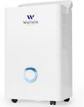 4500 Sq.ft Dehumidifier for Basement and Garage, 80 Pints Home Dehumidifier with Drain Hose and Water Tank, Quiet Dehumidifiers for Bedroom, Living Room, Office.