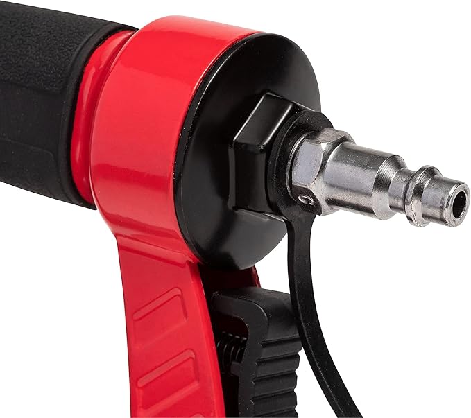Arrow PT50 Oil-Free Pneumatic Staple Gun,Professional Heavy-Duty Stapler for Wood,Upholstery,Carpet,Wire Fencing,Fits 1/4”,5/16”,3/8",1/2",9/16” Staples,Red,(Pack of 3)