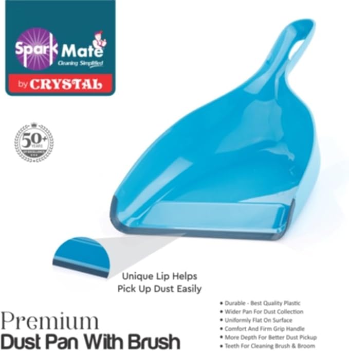 Premium Dust Pan with Brush