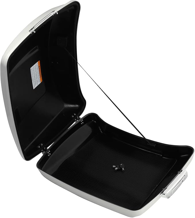 5.5" Razor Motorcycle Trunk W/Latch Key Fit For Harley 2014-2025 Touring CVO Road King Street Glide Electra Glide Ultra Limited Pack Bonneville Salt Pearl