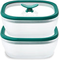 Square Glass Microwave Cookware & Food Storage 2-Pack by Anyday