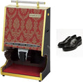 Heavy Duty Shoe Polisher Machine, Commercial Induction Shoe Polishing Machine, Public Electric Shoe Cleaner & Polisher, Electric Shoe Polisher Plug-In Shoe Buffer with Polish Box,A