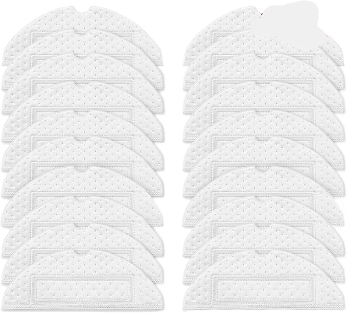 Disposable Mop Cloths Rag ，Compatible For Xiaomi，Compatible For Roborock，S7 S70 S75 S7Max S7MaxV T7S G10 T8 Plus Robot Vacuum Cleaner Accessories Parts Kit(SET5)