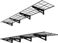 VEVOR 2-Pack Heavy Duty Garage Wall Shelving, 1 x 6 ft Steel Wall Mounted Shelving Unit, 12 x 72 Inch Per Shelf Floating Storage Metal Rack for Garage with 600 lbs Total Weight Capacity