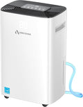 52 Pints Dehumidifier for Basement Bedroom Bathroom Large Room Home, 4500 Sq.Ft Dehumidifiers with Drain Hose, 2025 Energy Star Certificate, Humidity Control, 24H-Timer, Auto Defrost (52, Pints)