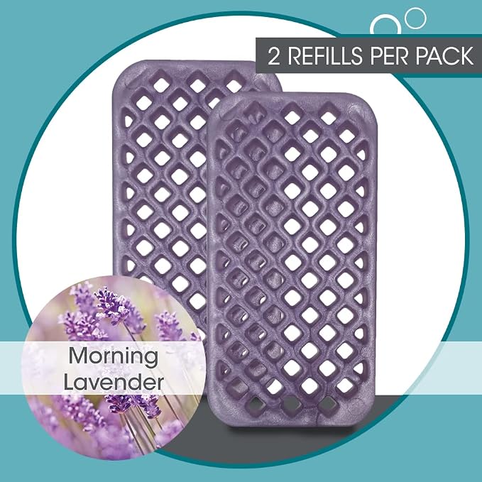 Fresh Products myfreshe Plug in Air Freshener Worry free No Heat No Glass Dry Fragrance Refills For Small Spaces Made in the USA Morning Lavender 2 pack