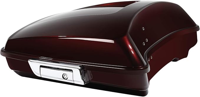 Twisted Cherry 5.5" Razor Trunk W/Latch Key Fit For Harley Touring 2014-2025 CVO Road King Road Glide Street Glide Electra Glide Ultra Limited Pack