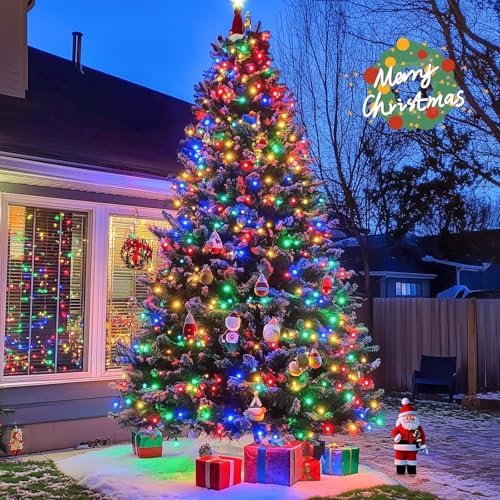 JMEXSUSS 168FT 600 LED Christmas Decor String Lights, Christmas Tree Lights